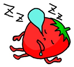 Strawberry ichigo of the sluggard sticker #10160471