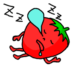 Strawberry ichigo of the sluggard sticker #10160471