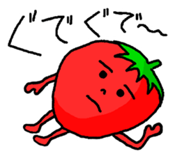 Strawberry ichigo of the sluggard sticker #10160473