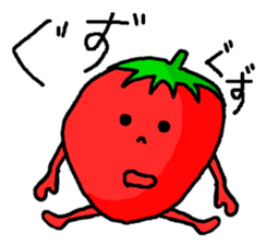 Strawberry ichigo of the sluggard sticker #10160474