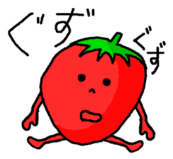 Strawberry ichigo of the sluggard sticker #10160474