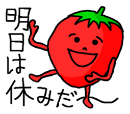 Strawberry ichigo of the sluggard sticker #10160476