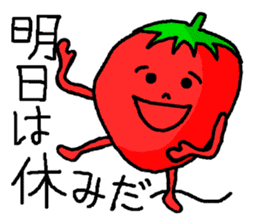 Strawberry ichigo of the sluggard sticker #10160476