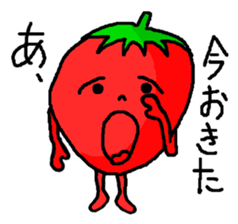 Strawberry ichigo of the sluggard sticker #10160481