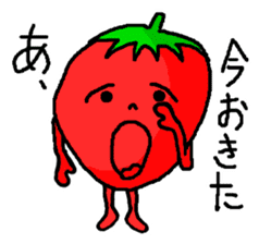 Strawberry ichigo of the sluggard sticker #10160481