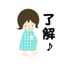 Stickers for hospitalized pregnant women sticker #10160538