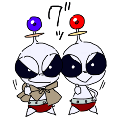 Teo & Kio Sticker