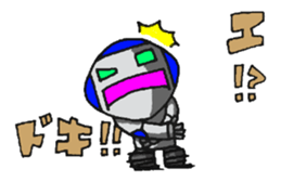 Robot-like Robot sticker #10161160
