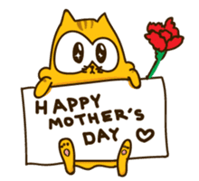 Bruno the Cat! For Mother's day sticker #10161177