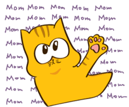 Bruno the Cat! For Mother's day sticker #10161183