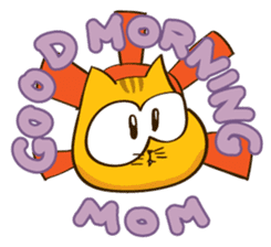 Bruno the Cat! For Mother's day sticker #10161201