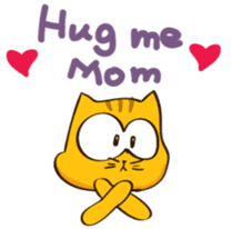 Bruno the Cat! For Mother's day sticker #10161206
