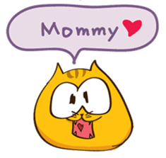 Bruno the Cat! For Mother's day sticker #10161209
