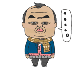 middle age high school student 2 sticker #10161537