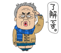 middle age high school student 2 sticker #10161550