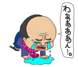 middle age high school student 2 sticker #10161551