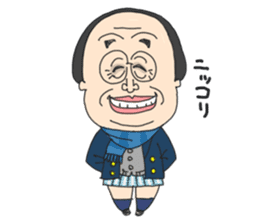 middle age high school student 2 sticker #10161564