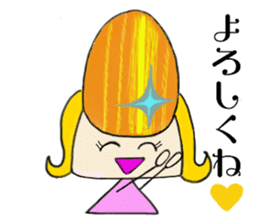 Fashionable cute nail -chan sticker #10161773