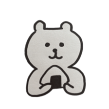 osumashi kumako sticker #10162097