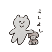 osumashi kumako sticker #10162117
