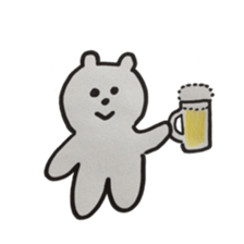 osumashi kumako sticker #10162126