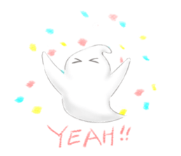 Ghostie Wonderland sticker #10162485