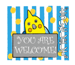 COCKATIEL TALK sticker #10162788