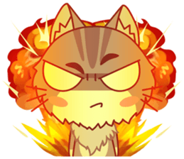 C-A-T : Silver Cat sticker #10163245