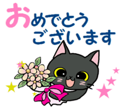 Sticker of an expressive cat2 Polite sticker #10163352