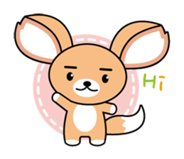 CUTE FOX ver1 sticker #10163417
