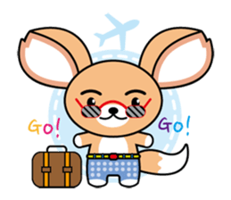 CUTE FOX ver1 sticker #10163418