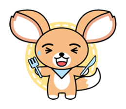 CUTE FOX ver1 sticker #10163433
