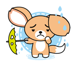 CUTE FOX ver1 sticker #10163434