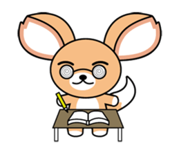 CUTE FOX ver1 sticker #10163435