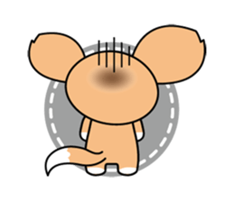 CUTE FOX ver1 sticker #10163443