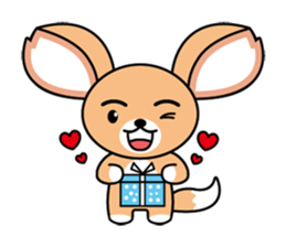 CUTE FOX ver1 sticker #10163444