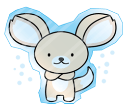 CUTE FOX ver1 sticker #10163446