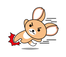 CUTE FOX ver1 sticker #10163449