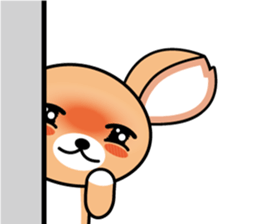 CUTE FOX ver1 sticker #10163452