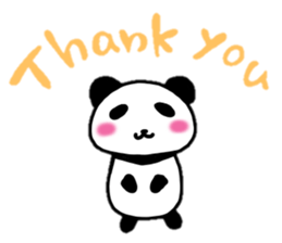 Child panda daily sticker #10163504