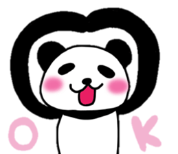 Child panda daily sticker #10163518