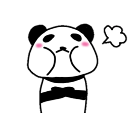 Child panda daily sticker #10163525