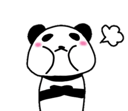 Child panda daily sticker #10163525
