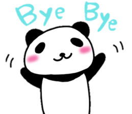 Child panda daily sticker #10163528