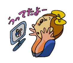 Syami-chan sticker #10163766