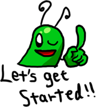 Green Baba sticker #10164159