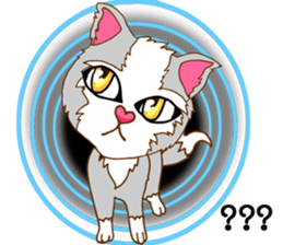 Mimi Cute cat sticker #10164598