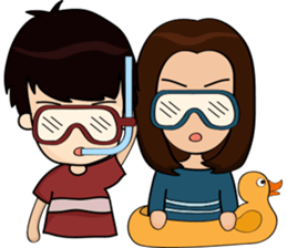 Au & Friends sticker #10165291