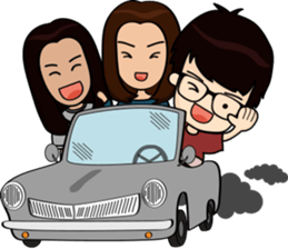 Au & Friends sticker #10165295