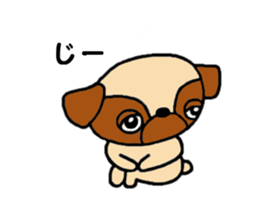 Pug Pug Dog sticker #10165340
